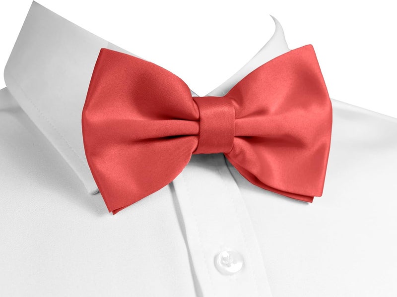 Trilece Bow Ties for Men - Men's Solid Pretied Bowties for Formal Wear - Adjustable Bow Tie - Bow ties for Woman - Image 1